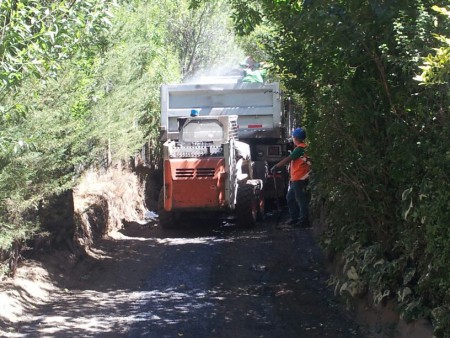 Camino Quebrada del agua, Farellones 
